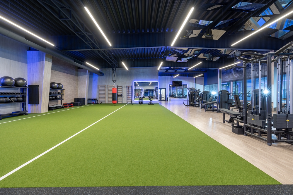 Gym Artificial Turf by Aguilar Athletics
