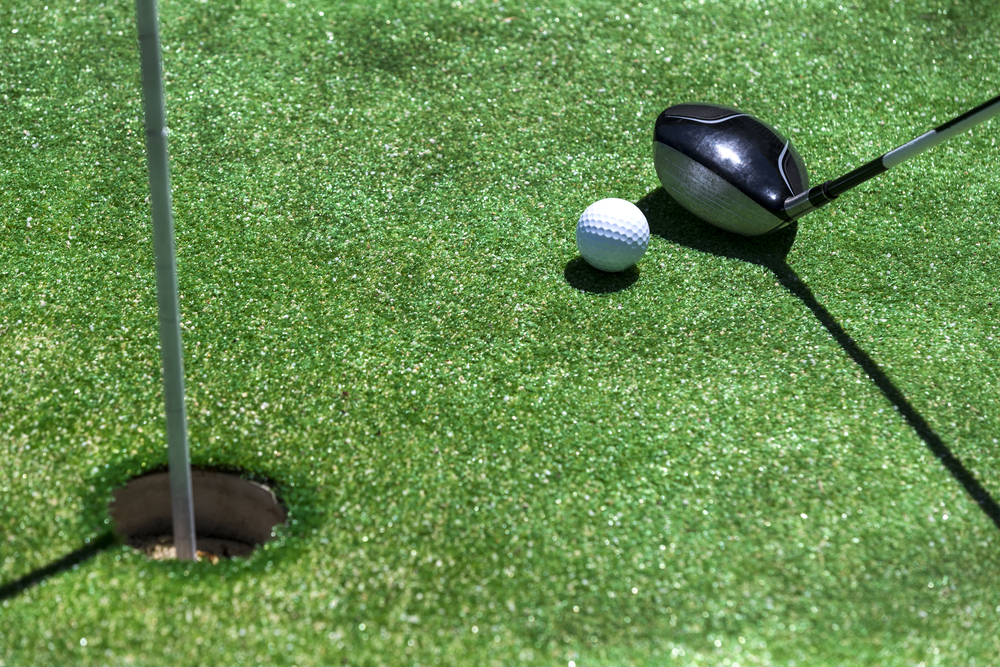 Putting Green Artificial Turf by Aguilar Athletics