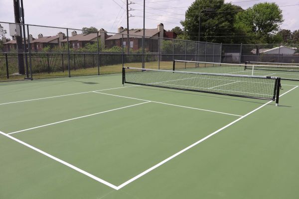 Residential Pickleball Court by Aguilar Athletics