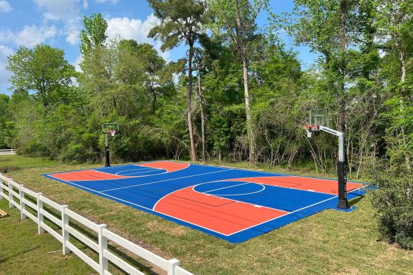 Multipurpose Court Construction for Basketball and Pickleball