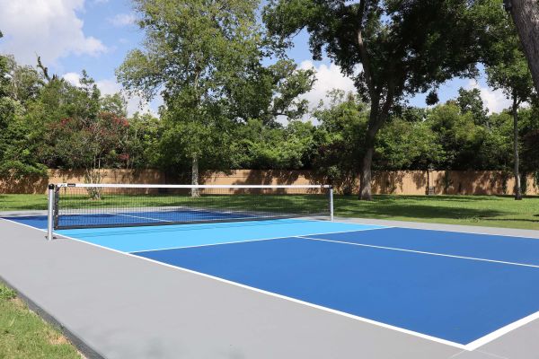 Pickleball Court Construction by Aguilar Athletics