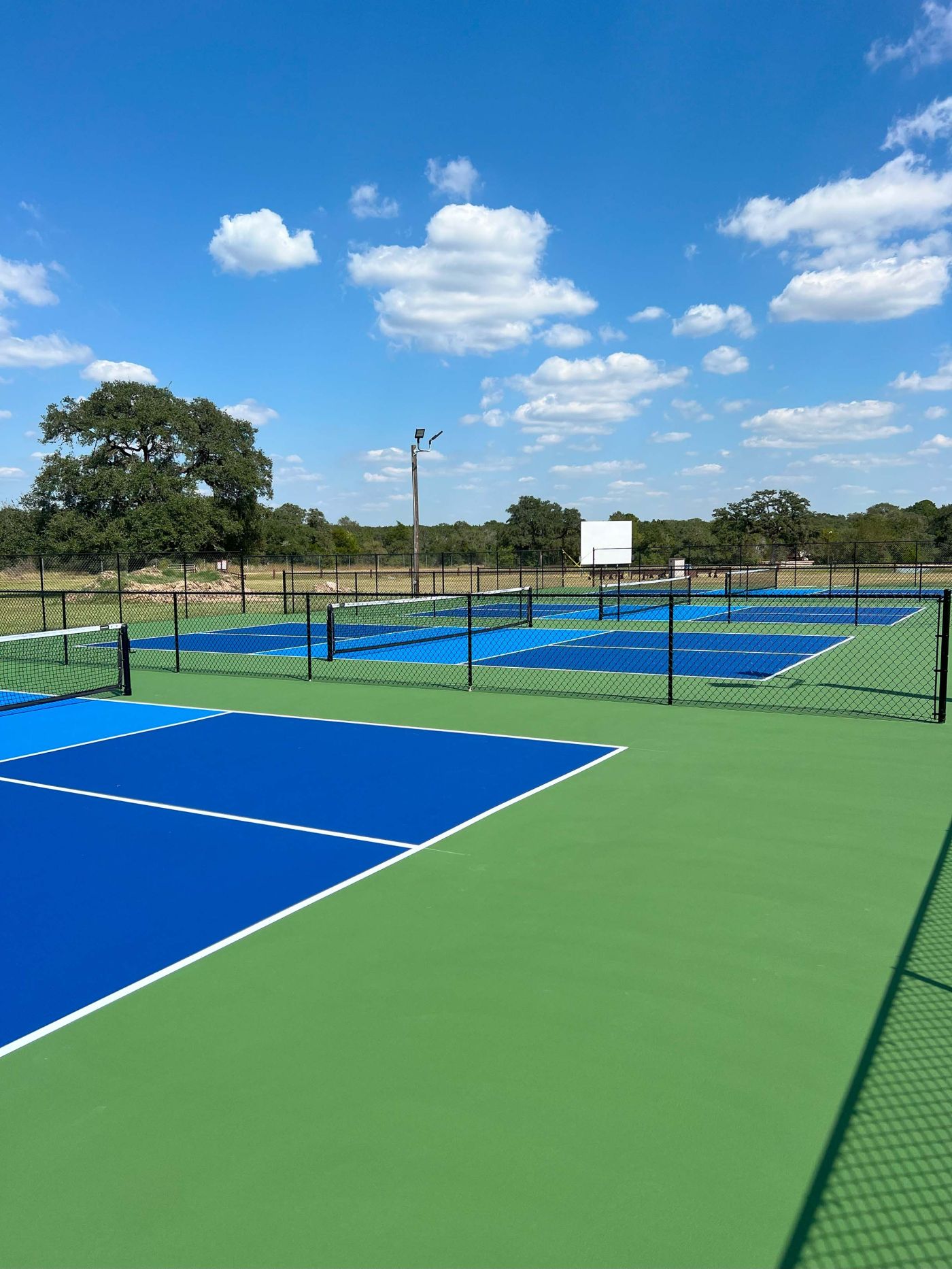Aguilar Athletics Services - Court Resurfacing before